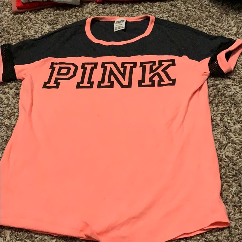 A PINK t- shirt